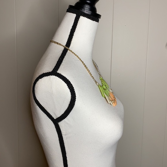 Anthropologie Colored Shell Necklace - Picture 3 of 4